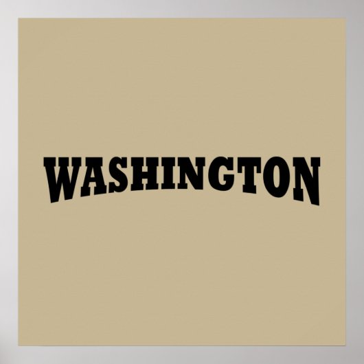 washington dc poster (Voorkant)