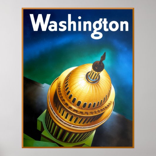 Washington DC poster (Voorkant)