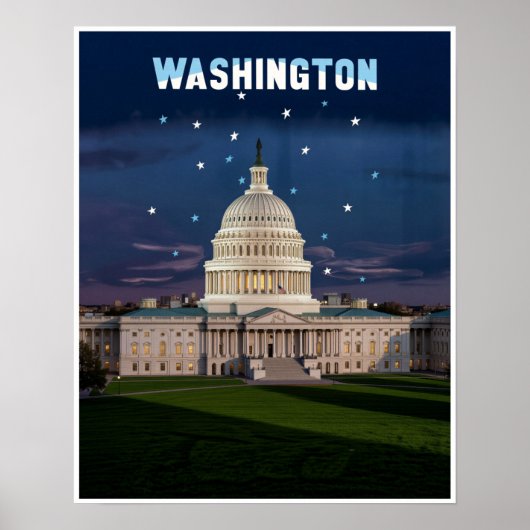 Washington DC Poster (Voorkant)