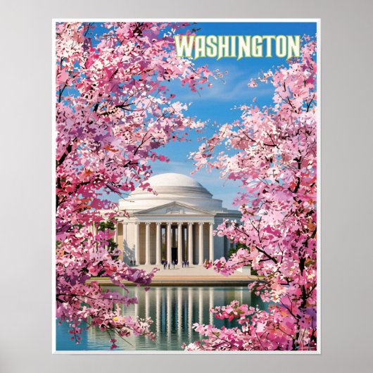 Washington DC-poster Poster (Voorkant)