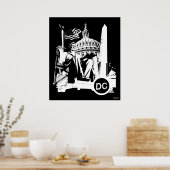 Washington DC-Poster Poster (Keuken)