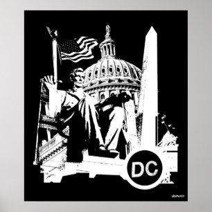 Washington DC-Poster Poster