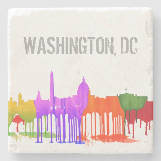 WASHINGTON DC-PUDDLES - STENEN ONDERZETTER (Voorkant)