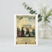  Washington DC-reisadvertentie Briefkaart (Staand voorkant)