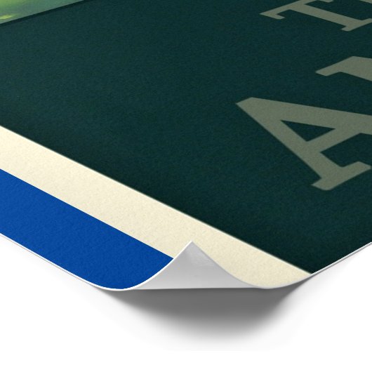  Washington DC-reisillustratie Poster (Hoek)