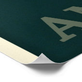  Washington DC-reisillustratie Poster (Hoek)