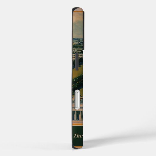 Washington DC-reisposter Case-Mate iPhone Case (Achterkant / Rechts)
