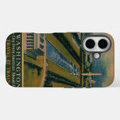  Washington DC-reisposter Case-Mate iPhone Case (Achterkant (horizontaal))