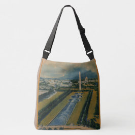  Washington DC-reisposter Crossbody Tas
