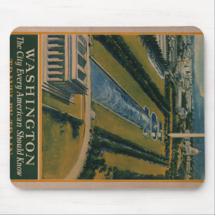 Washington DC-reisposter Muismat