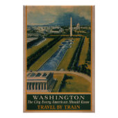  Washington DC-reisposter Perfect Poster (Voorkant)
