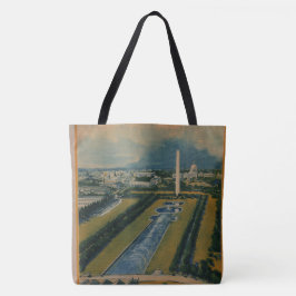  Washington DC-reisposter Tote Bag