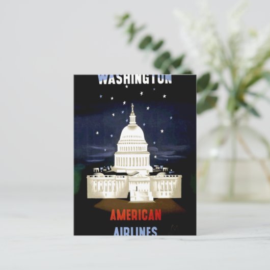  Washington DC-reizen Briefkaart (Staand voorkant)