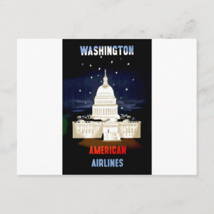 Washington DC-reizen Briefkaart