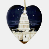  Washington DC-reizen Keramisch Ornament (Rechts)