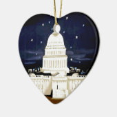  Washington DC-reizen Keramisch Ornament (Links)