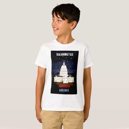  Washington DC-reizen T-shirt (Voorkant volledig)