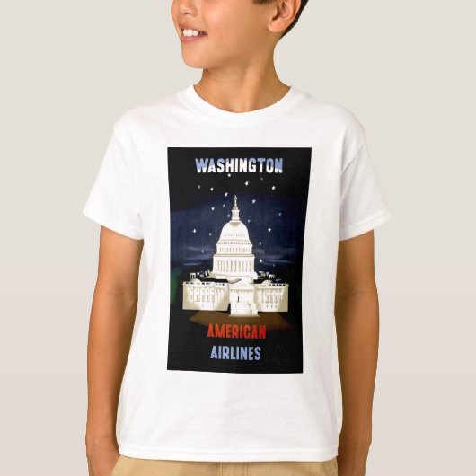  Washington DC-reizen T-shirt (Voorkant)