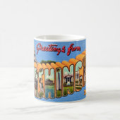 Washington DC Retro Postcard Mug Koffiemok (Center)