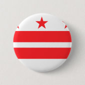 WASHINGTON, DC. RONDE BUTTON 5,7 CM (Voorkant)