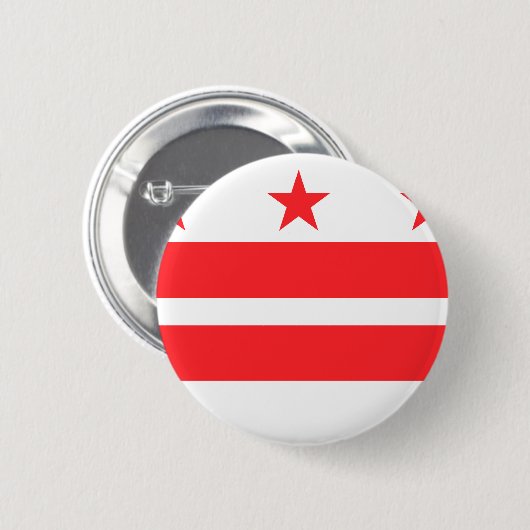WASHINGTON, DC. RONDE BUTTON 5,7 CM (Voorkant /achterkant)