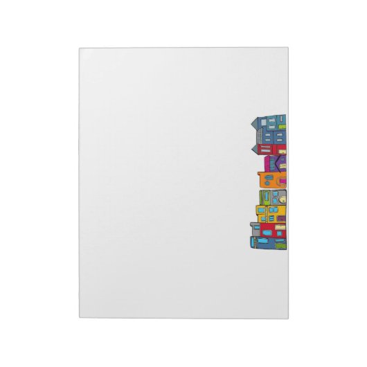 Washington DC Row House Notitieblok (Linkerzijde)