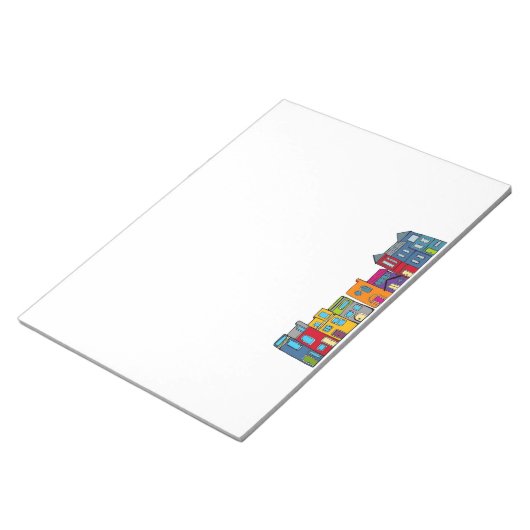 Washington DC Row House Notitieblok (Schuin)