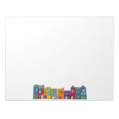 Washington DC Row House Notitieblok (Voorkant)