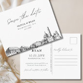 Washington DC Save the Date Briefkaart Wedding