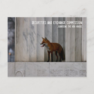 Washington, DC: SEC-Humor Briefkaart