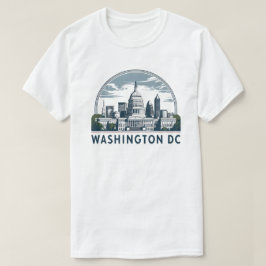Washington DC Silhouet T-shirt