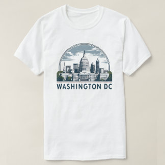 Washington DC Silhouet T-shirt