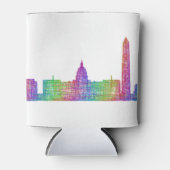 Washington DC skyline Blikjeskoeler (Voorkant)