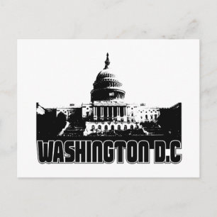 Washington DC Skyline Briefkaart