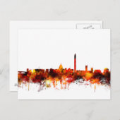 Washington DC Skyline Briefkaart (Voorkant / Achterkant)