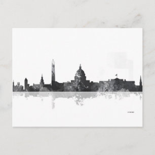 WASHINGTON DC SKYLINE BRIEFKAART
