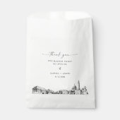 Washington DC Skyline bruiloft dank u gunst tassen Bedankzakje (Voorkant)