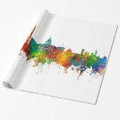 Washington DC Skyline Cadeaupapier (Uitgerold)