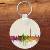 Washington DC Skyline Cityscape Sleutelhanger (Voorkant)