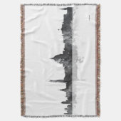 WASHINGTON DC SKYLINE DEKEN (Voorkant Verticaal)