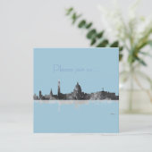 WASHINGTON DC SKYLINE KAART (Staand voorkant)