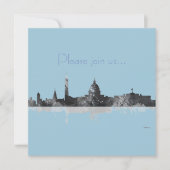 WASHINGTON DC SKYLINE KAART (Voorkant)