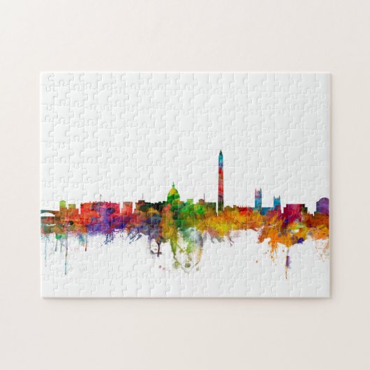 Washington DC Skyline Legpuzzel (Horizontaal)
