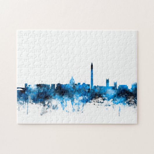 Washington DC Skyline Legpuzzel (Horizontaal)