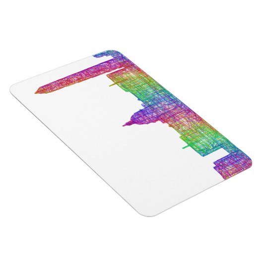 Washington DC skyline Magneet (Rechterzijde)