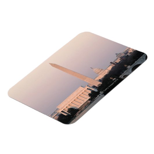 Washington, DC Skyline Magneet (Linkerzijde)