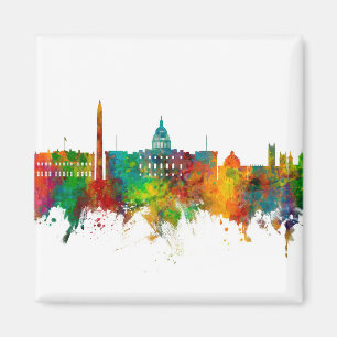 Washington DC Skyline Magneet