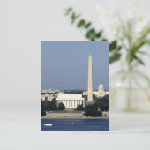 Washington DC Skyline met US Capitol Building 2 Briefkaart (Staand voorkant)
