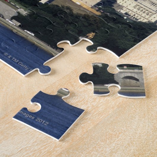 Washington DC Skyline met US Capitol Building 2 Legpuzzel (Zijkant)