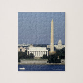 Washington DC Skyline met US Capitol Building 2 Legpuzzel (Verticaal)